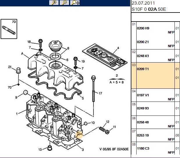 Silindir Kapak Contası (106 Saxo Xsara TUD5 1.5D 8V)