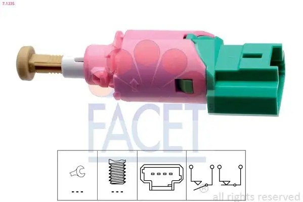 FACET Renault Laguna ve Latitude Fren Müşürü 253200003R