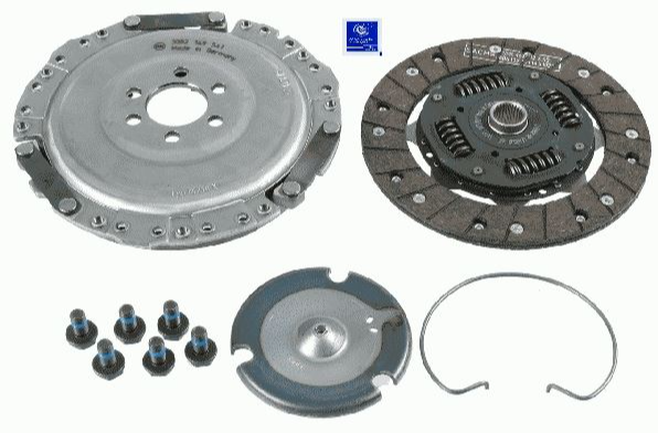 SACHS Audi A3, Golf 4 ve Bora 1.6 8V Rulmansız Debriyaj Seti 210 mm