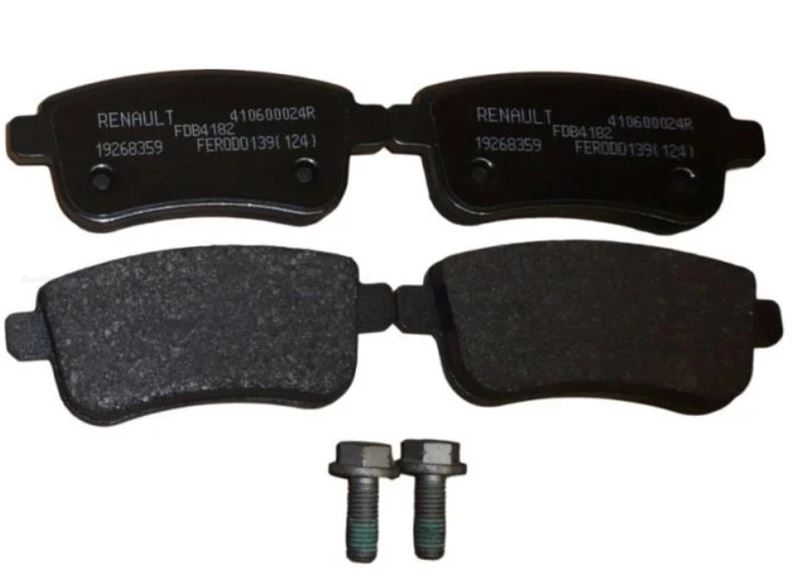 RENAULT Renault Duster, Fluence, Megane III Arka Fren Balatası 106.1 mm