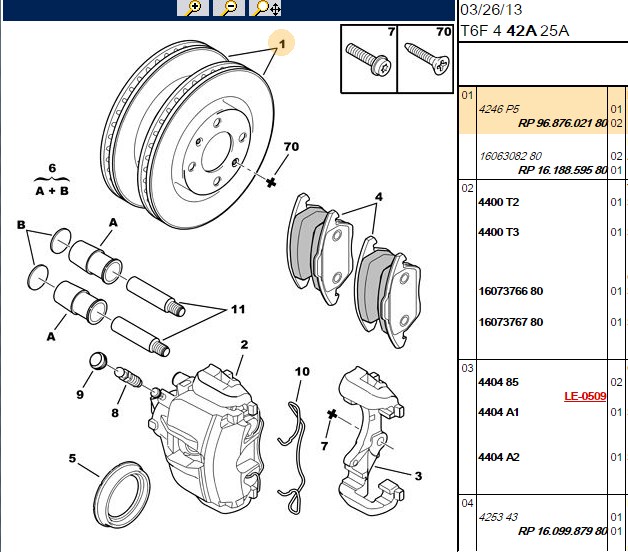 FREN DISKI ON ( 4D 302MM ) PEUGEOT P307 CITROEN C4 03- C4 PICASSO 07-