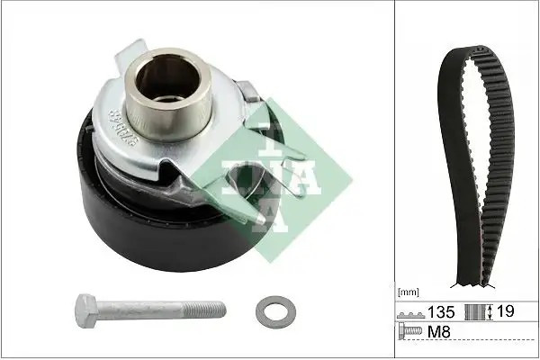 INA Volkswagen Polo 3 1.4 ve Polo 1.4 Triger Seti 135 Diş 19 mm
