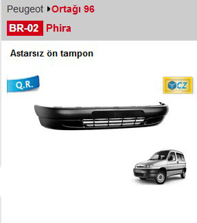 On Panjur (Citroen Berlingo II YM)