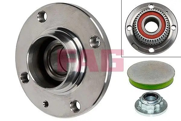 FAG Arka Poyra 120 mm Dış Çap, 61,5 mm Genişlik (Rulmansız)