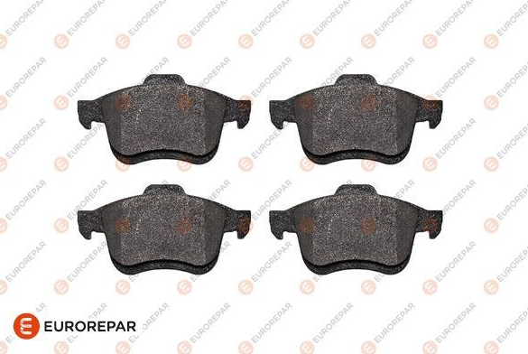 EUROREPAR Fiat Doblo 1.3, 1.6, 2.0, 1.4, Opel Combo 1.3 Cdti, 1.6 Cdti, Alfa Romeo 159 1.9 Jtdm Ön Fren Balatası 156 mm