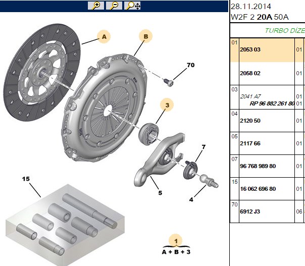DEBRIYAJ KITI  DV6TED4  (1.6 HDİ) BE4R  ŞANZUMAN  207 307 308 407 PARTNER TEPE C2 C3 C3 II C5 II C5 (X7) XSARA PICASSO