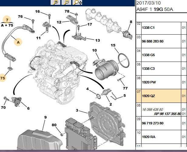 SAGEMFRANS Peugeot 208 1.6 Hdi ve Ford Fiesta 1.5 Tdci Eksantrik Sensörü 79381