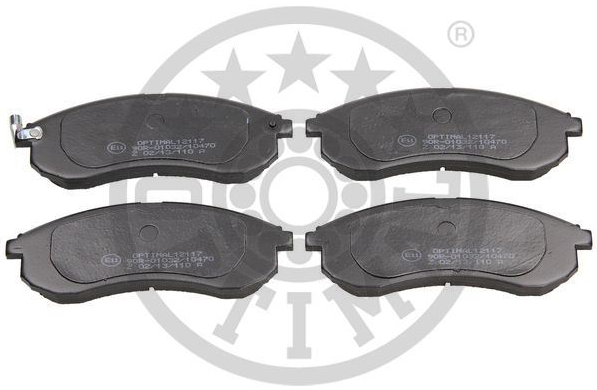 OPTIMAL Fren Balatası Ön 151 mm (Mitsubishi L200)
