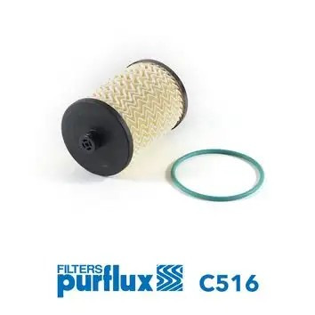PURFLUX Volvo S60 S80 XC60 D5 D4 D3 2.0/2.4 Yakıt Filtresi 71 mm