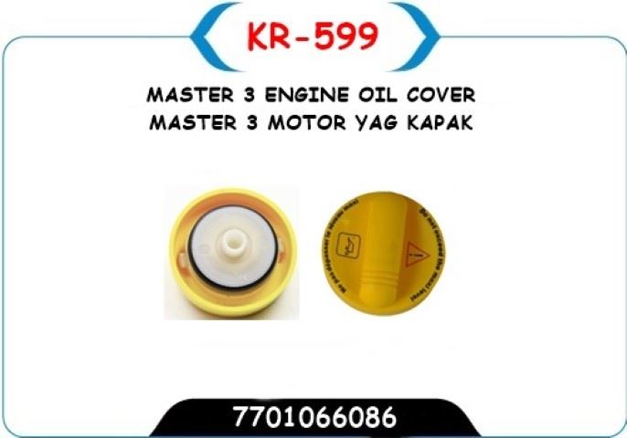 Kayaplastik Motor Yağı Kapak (Peugeot Master III)