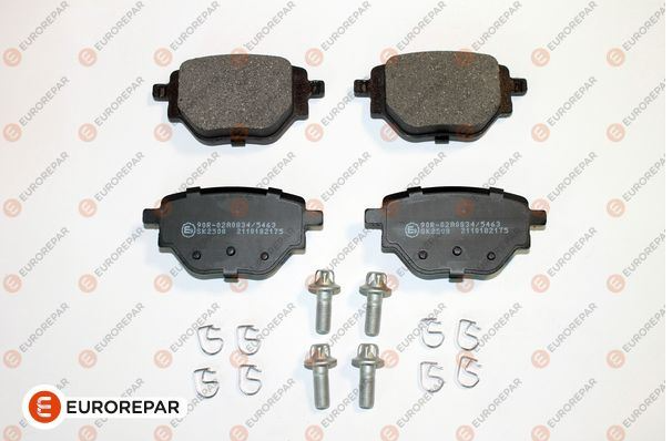 Eurorepar ERP Fren Balatası Arka (Opel Corsa F II, 2019-, Peugeot 208 II, 2019-, Citroen C3 II)