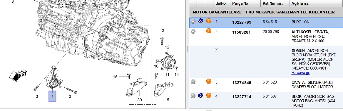 MOTOR KULAK  A20 DTR (684616)