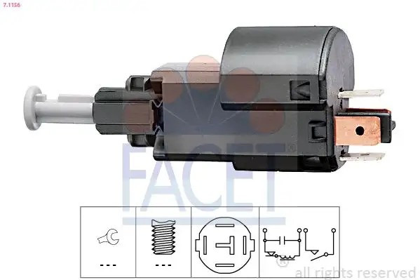 FACET Opel Astra G ve Vectra B 1.6 Ön Fren Müşürü 1239449