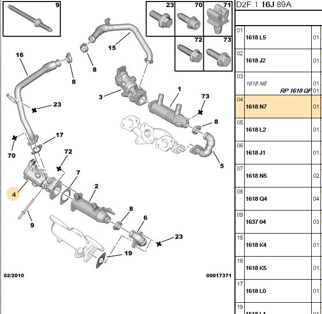 Delphi EGR Valfi (Citroen-Jaguar-Land Rover C5-C6-Jaguar Land Rover)
