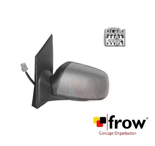 FROW Sol Elektrikli Isıtmalı Katlanır Astarlı Sinyalli Ayna Focus