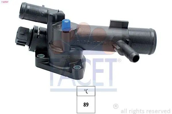 FACET Renault Clio, Megane, Dacia Logan, Nissan Micra Termosat 89 °C Komple