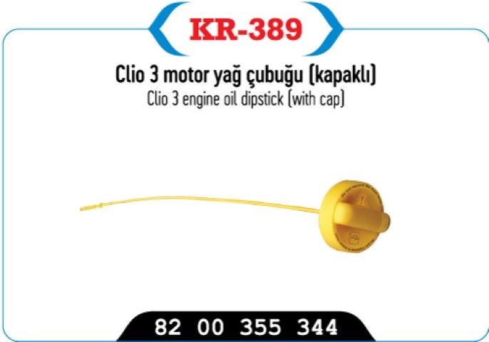 Yağ Çubuğu Kapaklı (Renault Clio III)