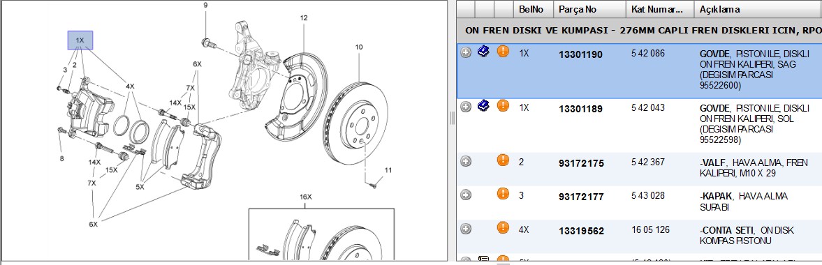 FREN ARKA CALIERI/TD> (542086)