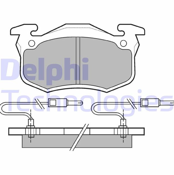 Delphi Fren Balatası (Renault 5, Clio, Express, Twingo)