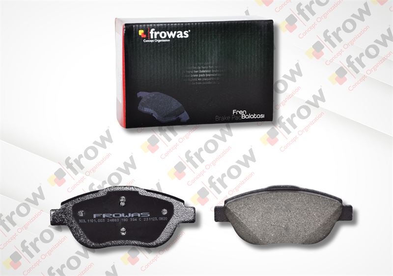 Frow Ön Fren Balatası 136 mm (C3 Aircross, P2008, Crossland)