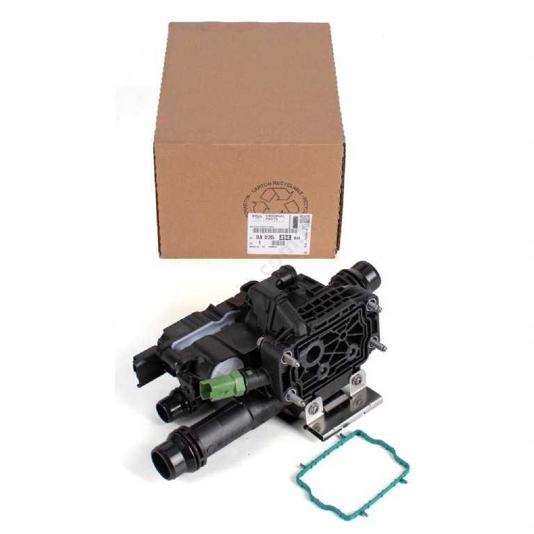PSA Komple Termostat (Govdeli) (Peugeot 3008 II, Opel Combo C, Crossland 1.6 HDI)
