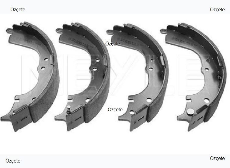 Frow Pabuçlu Balata (270X55 MM) Toyota Hilux 4×2