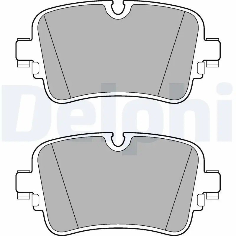 DELPHI Audi Q7 2.0 Tfsi ve A6 45 Tfsi Arka Fren Balatası 129,1 mm