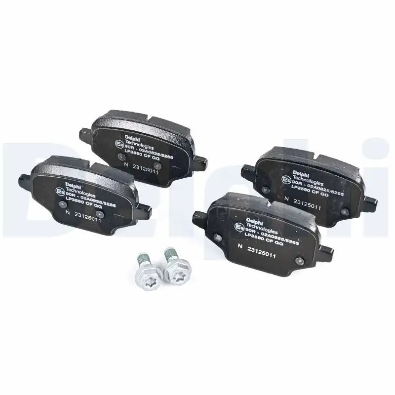 DELPHI Peugeot Partner 1.5 BlueHdi ve Rifter 1.5 BlueHdi Arka Fren Balatası 17,4 mm