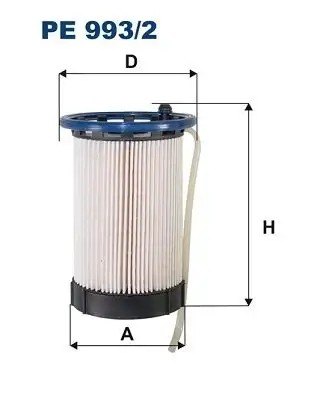 FILTRON Audi A3 30 Tdi Filtre Elemanı 139 mm Yükseklik