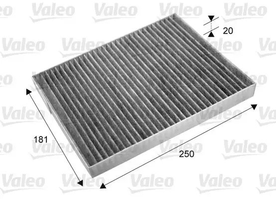 Valeo Renault Koleos 2.0 dCi İç Hava Filtresi 250 mm