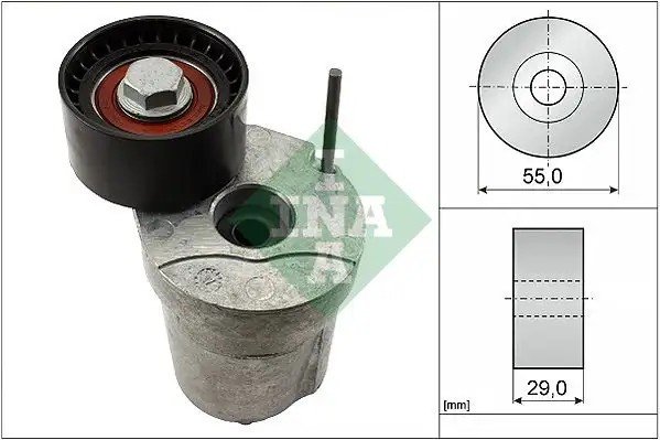 INA Bmw X1 20d, X5 30d, X6 40d, X6 30d, 320d E90, 530d F10 Alternatör Gergi Kütüğü 55 mm
