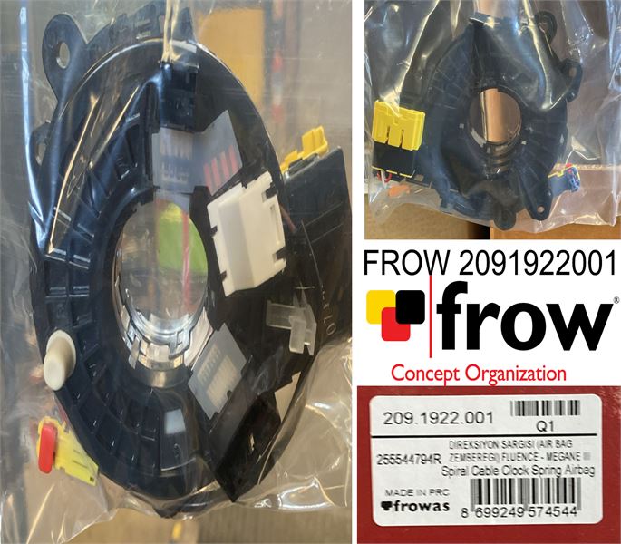Direksiyon Sargısı Airbag Zemberek (Renault Fluence, Megane III)