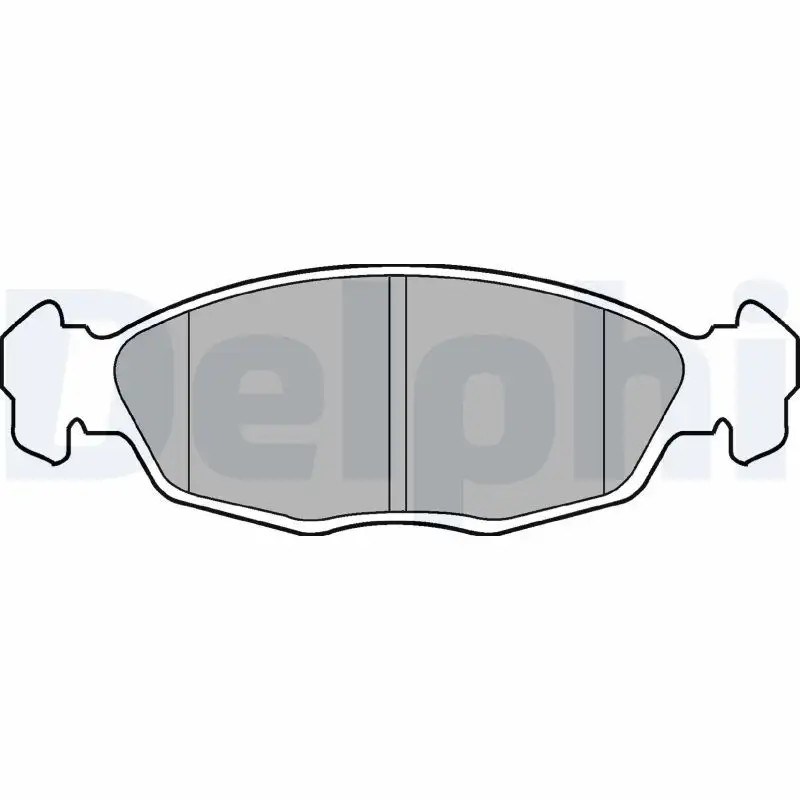 DELPHI Opel Corsa B ve Astra F Ön Fren Balatası 140 mm