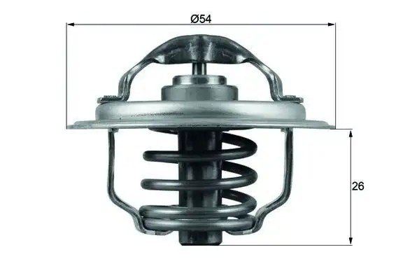 MAHLE Audi A3 ve Volkswagen Golf 6 1.6 Termostat 87 °C Conta ile