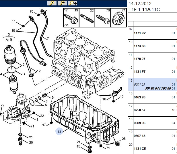 YAG KARTERI ALEMINYUM CITROEN BERLINGO C2 C3 C4 XSARA P206 P307 PARTHNER 1.6 201