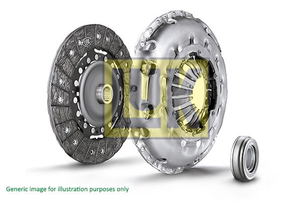 LUK Debriyaj Seti (Rulmanlı) (BMW E90, E91, E60, E61, F11, F25 X3 30D)