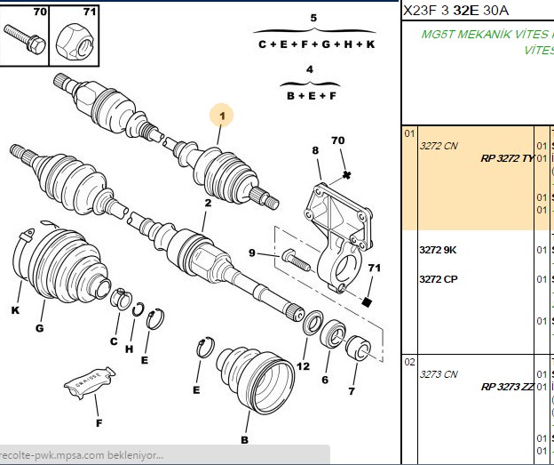 MOTORTec Boxer 18Q Sol Aks Komple 35×41 Disk 760 mm
