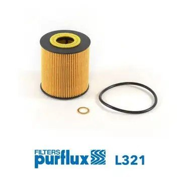 PURFLUX BMW 530d E39 ve X5 3.0d Yağ Filtresi 72x24x79 mm