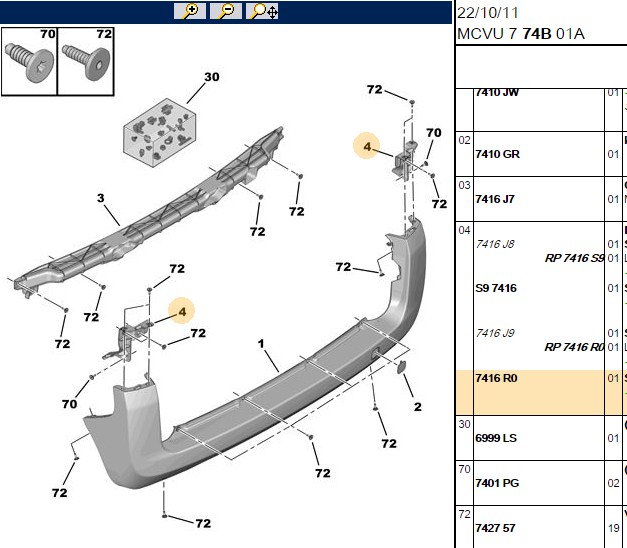 BİTAPART Arka Tampon Bağlantı Braketi Sol Peugeot Bipper Citroen Nemo Fiat Fiorino