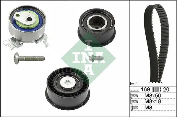 INA Opel Vectra B Astra F Corsa B Tigra X16XEL Z16XE Triger Seti