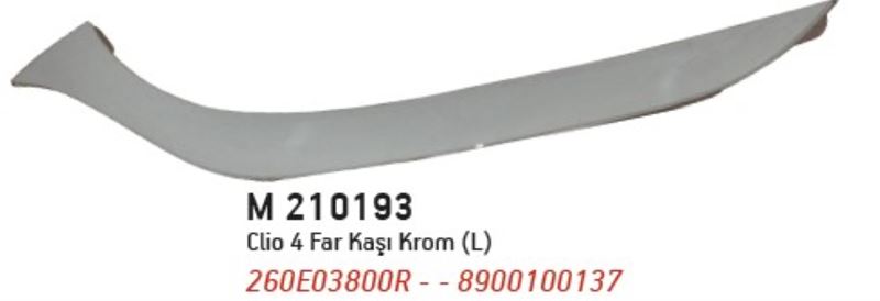 Far Kasi Sol (Krom) Clio IV