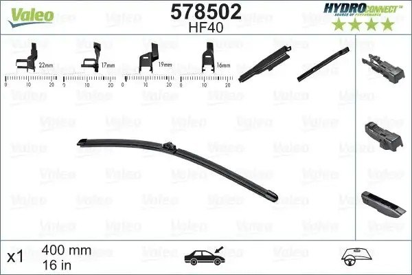 VALEO Citroen C3 ve Bmw X1 Silecek Süpürgesi 650+450 mm