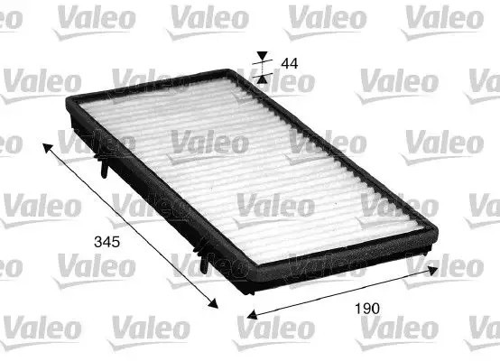 VALEO Opel Vivaro 1.9 Dti Polen Filtresi 337x180x45 mm