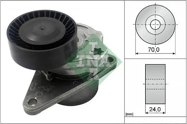 INA Volvo S40 2.0, S40 1.6, S40 1.8, S60 2.0T, S80 2.0 Gergi Rulmanı