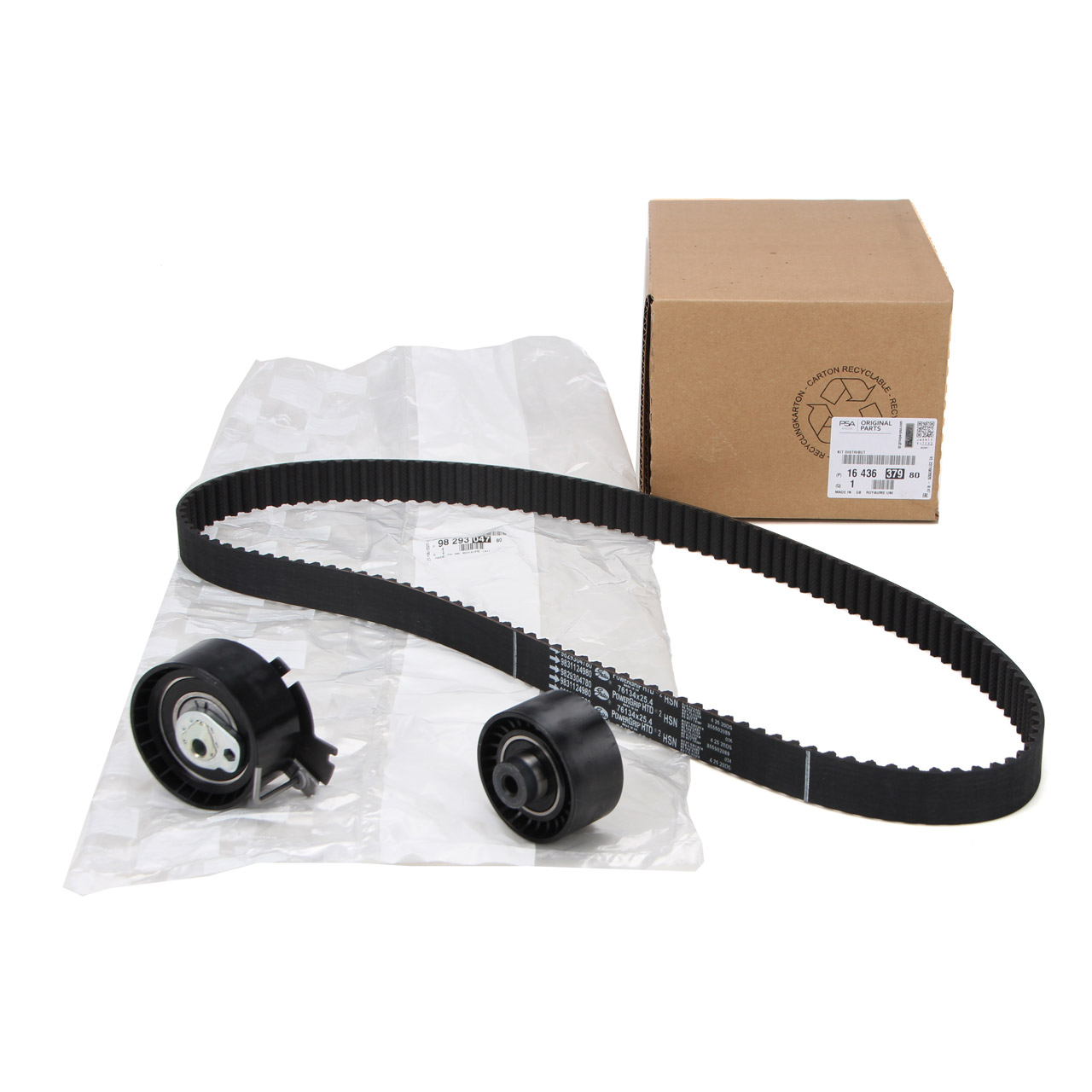 CONTITECH Citroen C4 ve Peugeot 206 1.6 TU5JP4 Triger Kayışı Seti 134 Diş
