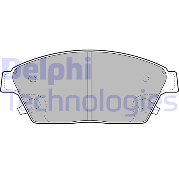 DELPHI Ön Fren Balatası (148 mm) (Chevrolet Cruze, Opel Astra J)
