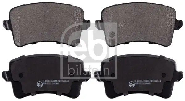 FEBI Volkswagen Golf 5 1.6, Audi A4 1.8 Tfsi Arka Fren Balatası 58,8 mm