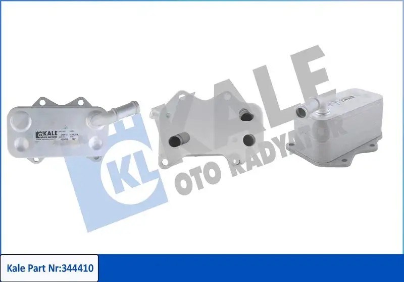 KALE Volkswagen Scirocco 2.0R ve Audi A6 2.0 Tfsi Yağ Soğutucu Montajlı Alüminyum