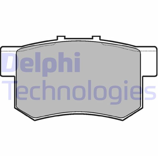 Delphi Fren Balatası Arka (89 mm) (Honda Accord IV-V-VI 90- Civic VII 95-)
