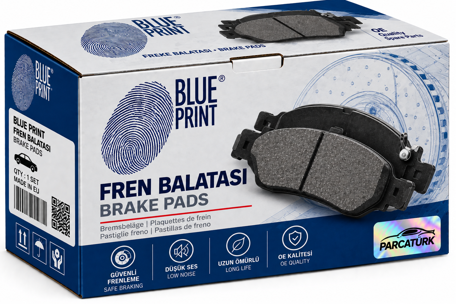 BLUE PRINT Fren Balatası Takımı Ön (Citroen C4 II Grand Picasso, C4 II Picasso)